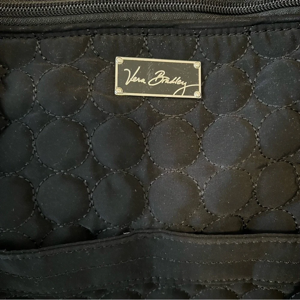 VERA BRADLEY Baroque 2010 Ultimate Baby Performance Twill Black Diaper Bag Pad